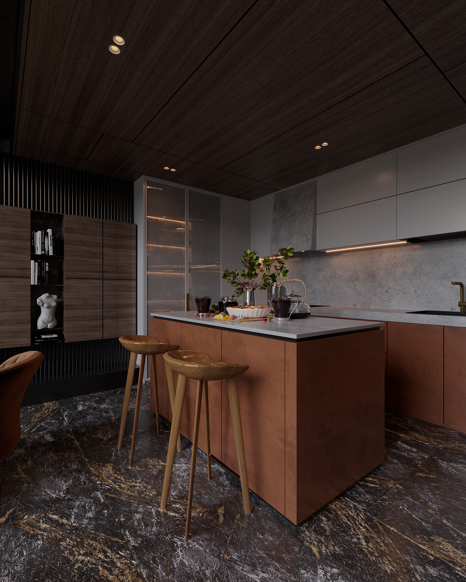 Phong cách đặc biệt hiện đại độc đáo của Duplex