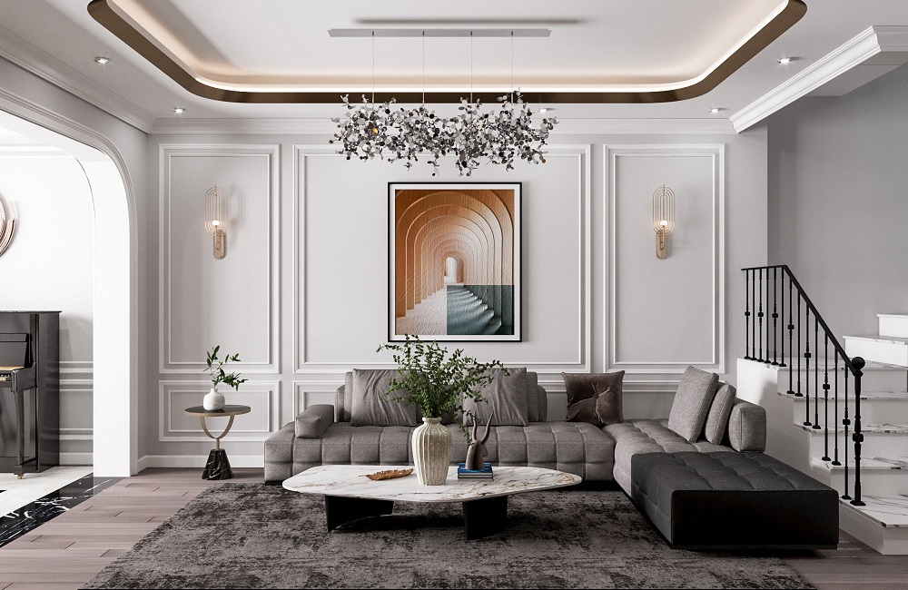 Thiết kế phòng khách Minimal