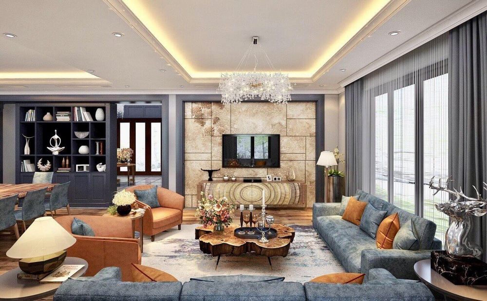 Thiết kế nội thất cho phòng khách